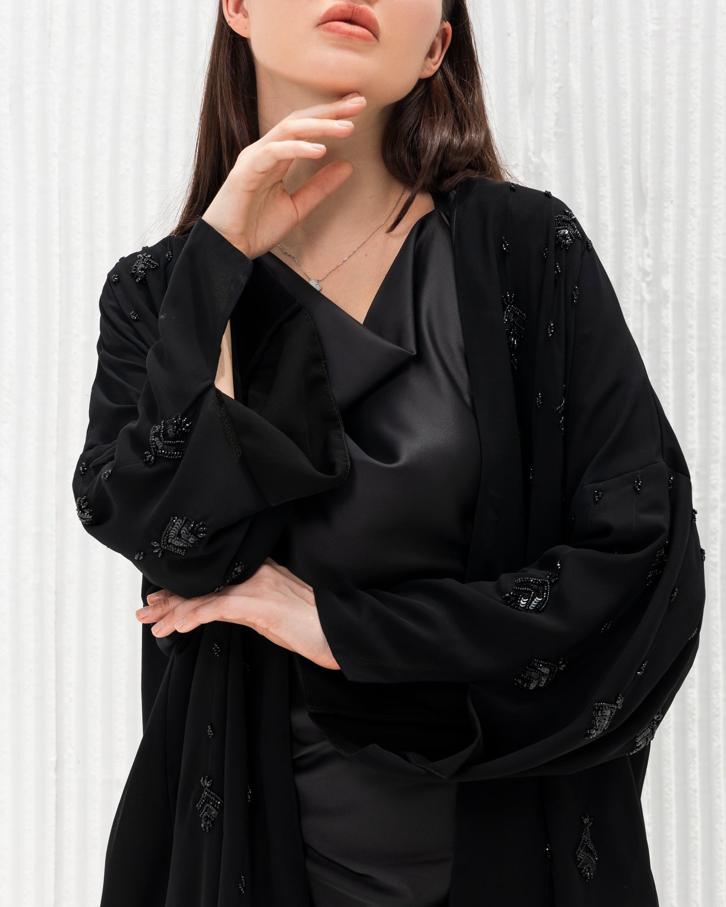 Double Chiffon | leaves